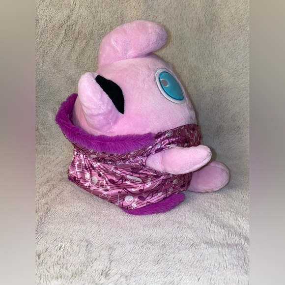 BUILD-A-BEAR JIGGLYPUFF POKEMON STUFFED ANIMAL PLUSH WITH OUTFIT DISPLAY ONLY - Picture 5 of 13